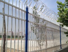 襄樊厂区铁艺护栏